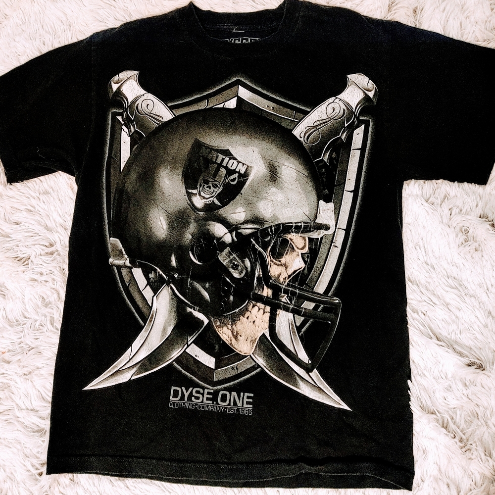 Raiders Nation Football T Shirt